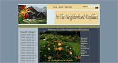 Desktop Screenshot of intheneighborhooddaylilies.com
