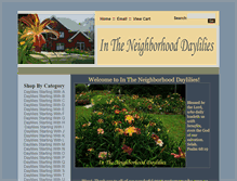 Tablet Screenshot of intheneighborhooddaylilies.com